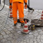 limpieza regular del alcantarillado